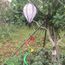 #1 Mucjun Ballon a Air Chaud Vents Spinner Montgolfiere Cerf-Volant Jardin Cour Maison Decoration Jouet Manche a Air