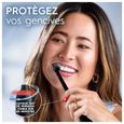 Brosse à dents électriques Oral-B Pro 3 3900 - Lot de 2 - 2 manches noirs - 3 Brossettes - Conçues Par Braun-3