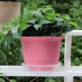 Soucoupes à Plantes, Paquet de 10 de 30 Cm (12 Pouces), Plateaux D'éGouttement Transparents pour Pot de Fleur pour Plantes-3