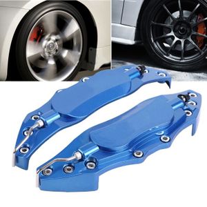 Lot 4 Housse Étrier Frein 3D Voiture - Protection Et Style Rouge Pour Roues 16-22 Pouces
