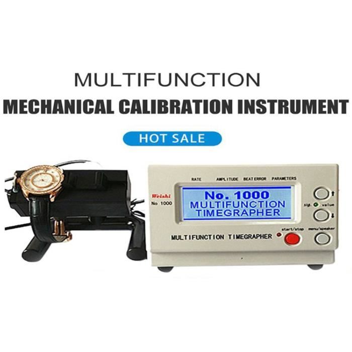 Montre mécanique Testeur de chronométrage Machine Multifonction Timegrapher  No.1900 Ft