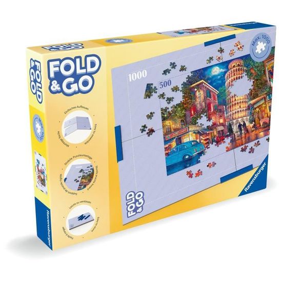 Tapis de puzzle 500 à 2000 pièces - Rue des Puzzles