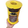 Refroidisseur d'air Ventilateurs Mini climatiseur Ventilateur sans pales Silencieux Avec éclairage LED Pour bureau et chambre Vert