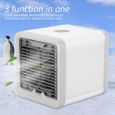 Ashata Refroidisseur d'air Climatiseur personnel portable Refroidisseur d'espace personnel Arctic Air Moyen facile de refroidir