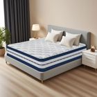 YIDATONG Matelas 140x200 cm, Certifié Oeko-Tex, Fermeté Moyenne, 8 Zones, Soutien Parfait, Ergonomique, Anti-Acariens, Sommeil Profond