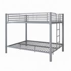 BRAND Lit superposé 4 personnes métal gris 140x190 cm COLOSSE