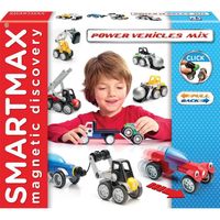 Smartmax - SMX 303 - Jeu de Construction - Smartmax Flower Power - Les Gros Vehicules