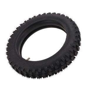 Jeu De 2 Pneus Knobby 2.50-10 Avec Chambres à Air - Pour Scooter/moto Légère