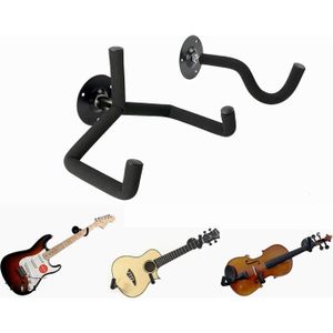 Support Universel Pour Guitare Électrique Et Acoustique - Repose-Instrument En Bois Avec Liège Protecteur