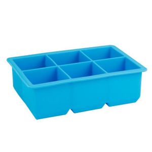 4-Cavité Large Silicone Boisson Ice Cube Pudding Gelée Savon Moule Moule Plateau Outil