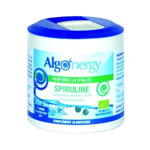 TONUS - VITALITÉ Algonergy Spiruline Bio Raw 150 comprimés