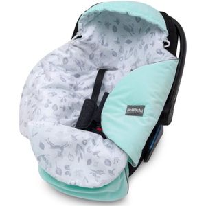 ZAMBOO Couverture Enveloppante Bébé avec Pieds, Nid d'ange Bebe Hiver  Polaire pour Sièges-Auto (Convient Bébé Confort, Cybex, Römer), avec  Capuche et Sac - Gris : : Bébé et Puériculture