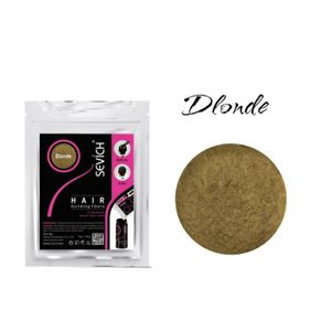 ANTI-CHUTE CHEVEUX Blond - KerBrian Fibres Capillaires en Poudre, Produit de Soin, Traitement Noir-Brun Foncé, Recharge de 300g