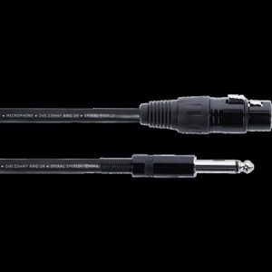 Cable Mini-Jack mâle - XLR femelle 3m - Sud Claviers
