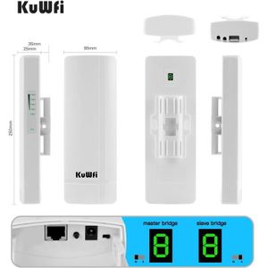 REPETEUR DE SIGNAL KuWFi N630 5.8G Répéteur Wifi Exterieur Dual Band