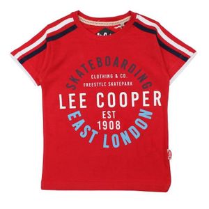 T-SHIRT Lee Cooper - T-shirt - GLC1116 TMC S2-8A - T-shirt Lee Cooper - Garçon
