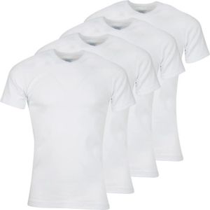 T-SHIRT ATHENA Lot de 4 Tee-shirt col V  Coton Bio Blanc H