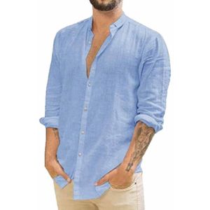 Chemise Lin Dondup pour homme en coloris Vert Homme Vêtements Chemises Chemises casual et boutonnées