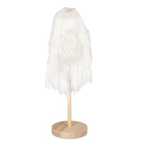 ACCESSOIRE POUPÉE Qiilu Doll Long Wig Curly - Doll 1/6 - 15.5-17cm -