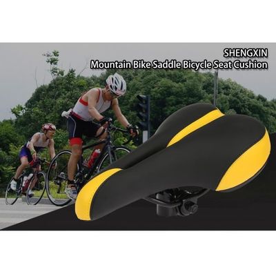 Oweisong Selle de vélo confortable et large rembourrée en mousse à