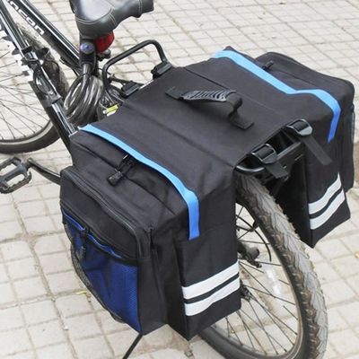 Sacoche De Vélo Pour Porte-Bagages Arrière Amovible 3 En 1, Sac De Vélo