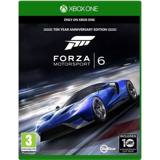 Forza Motorsport 6 Edition Day One Jeu Xbox One - Avis / Test