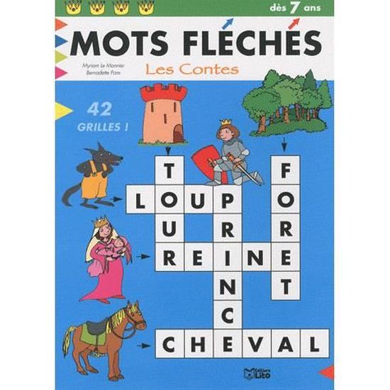 MOTS FLECHES EN IMAGES : LES CONTES - Cdiscount Librairie
