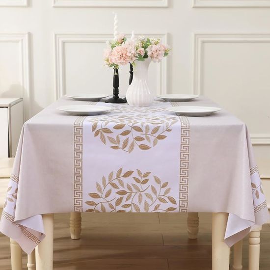 Nappe Rectangulaire, Morbuy Nappe De Table Carrée/rectangulaire En