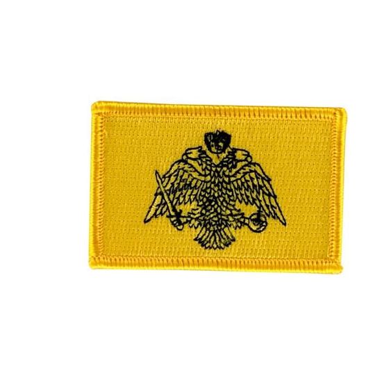 Patch Brodé Drapeau Hong Kong Thermocollant - Écusson 7x4.5cm En Polyester | Pour Sac, T-shirt, Casquette