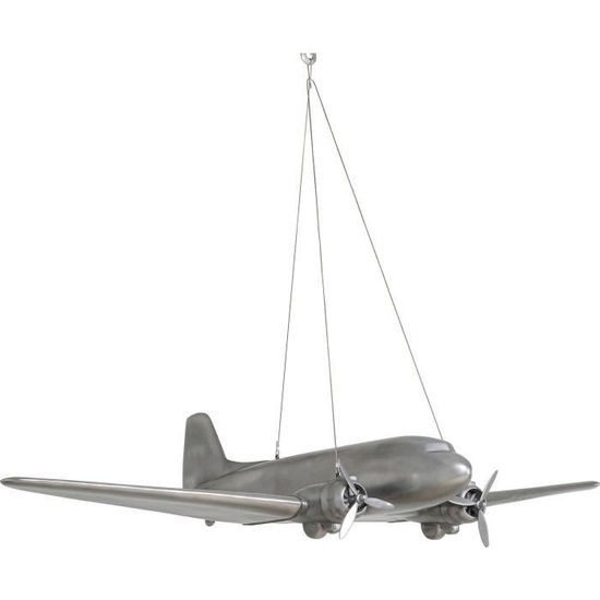 Déco murale Avion à hélice 178x30cm Kare Design - Cdiscount Maison