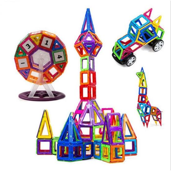 Blocs magnétiques de construction de taille Mini, jouets de