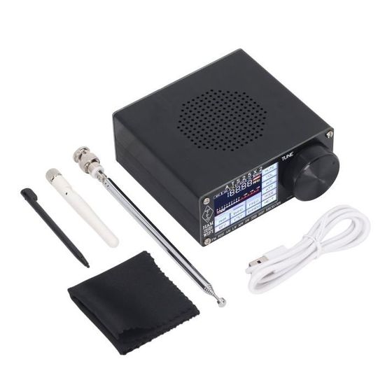 Radio Oumefar ATS25X2 - Récepteur DSP Ondes Courtes - Balayage Spectre - FM/LW/SW - Portable Avec Enregistrement