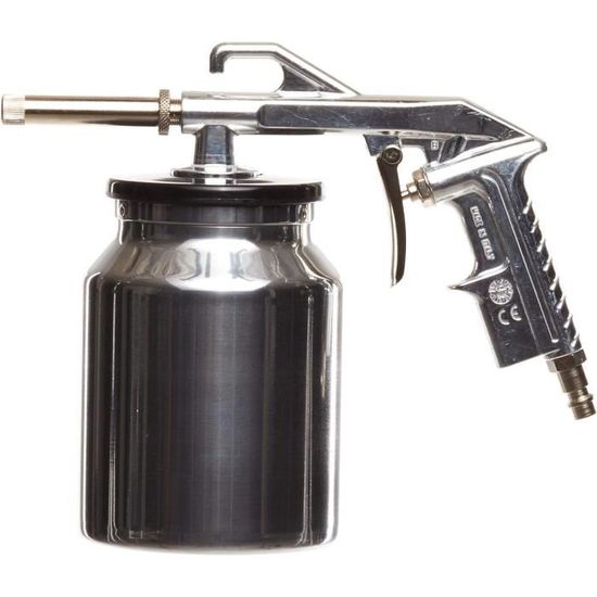 Pistolet pulvérisateur avec réservoir de savon Pistolet pulvérisateur avec réservoir de savon