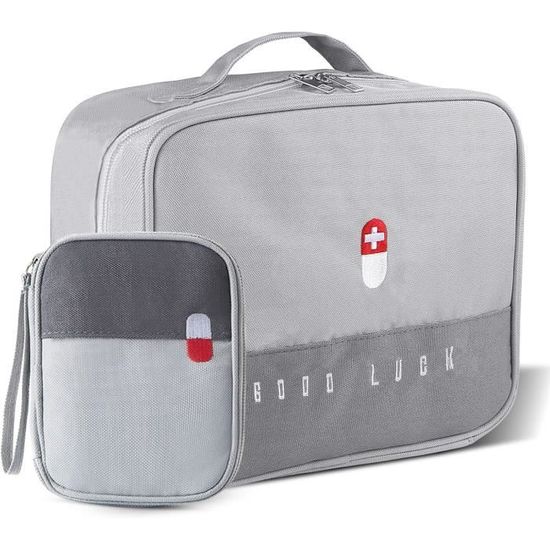 Pack De 2 Autocollants « Kit De Premiers Soins Ici » – Vinyle Résistant, Visible En Intérieur/extérieur