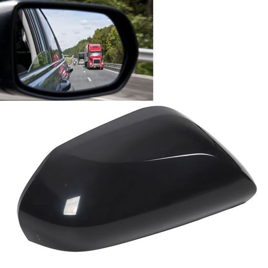 Capuchon De Rétroviseur Extérieur Droit - Compatible Renault Clio IV, Captur, ZOE Et Nissan Micra K14 - Noir