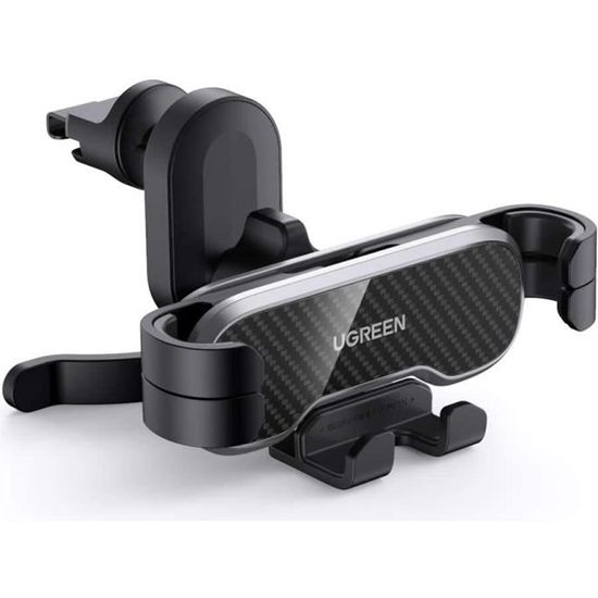 Support Téléphone Voiture Gravité - Fixation Grille Aération Compatible IPhone/Samsung | UGREEN