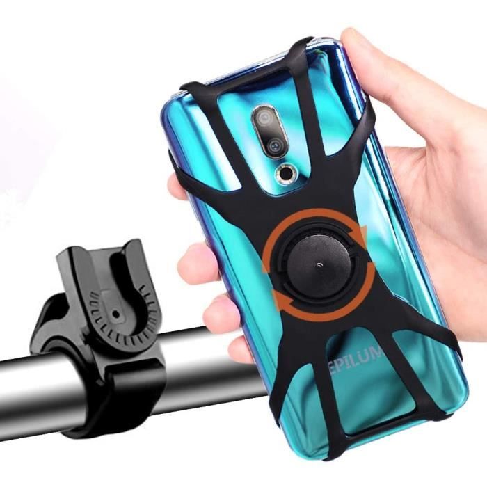 Support Téléphone Universel Rotatif 360° Pour Vélo Et Moto - Neuf, Sans Marque