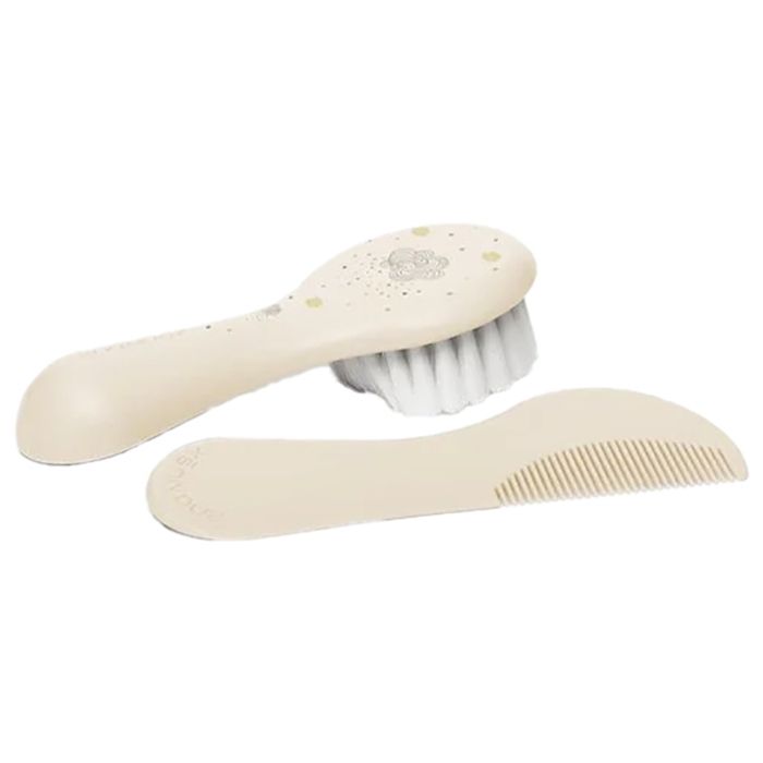 Suavinex Brosse et peigne Bleu