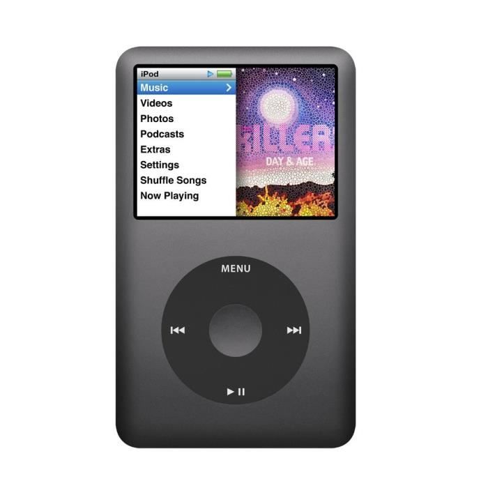 Apple iPod classic 160 Go Noir
