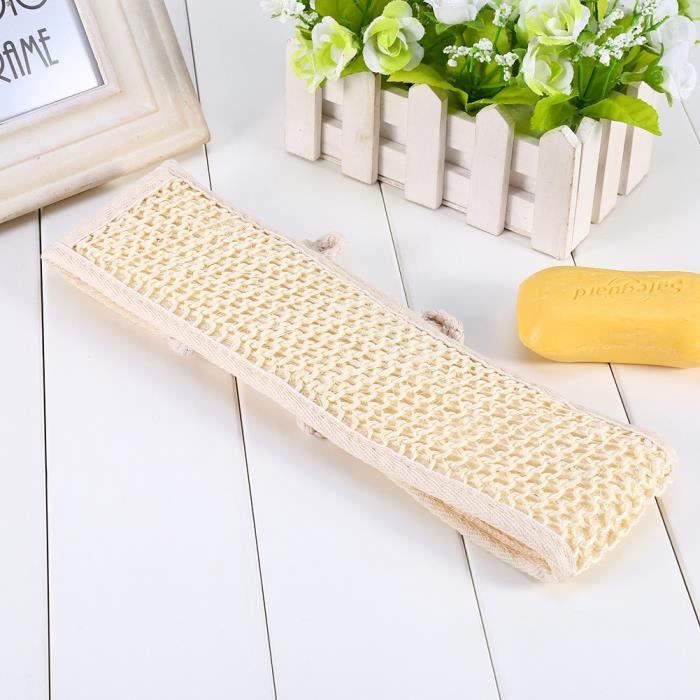 Bain de lavage pour sangle Loofah Douche Massage Laveur Éponge Soins du corps
