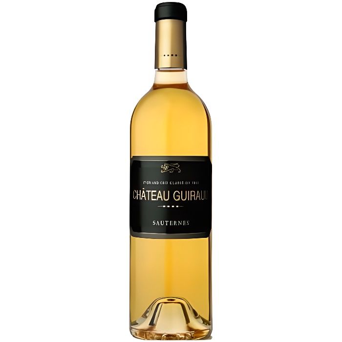 X6 Château Guiraud 2017 - AOC Sauternes - 1er Cru Classé - Vin Biologique - Vin Blanc - Bouteille (0,75cl)