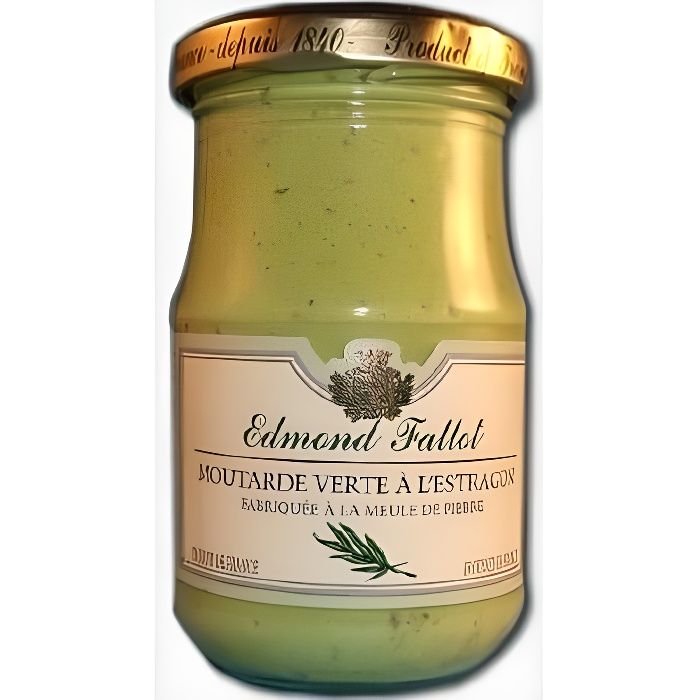 Moutarde verte à l estragon