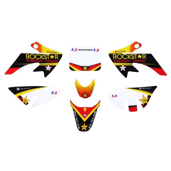 Kit déco ROCKSTAR - Type CRF50 - Dirt Bike