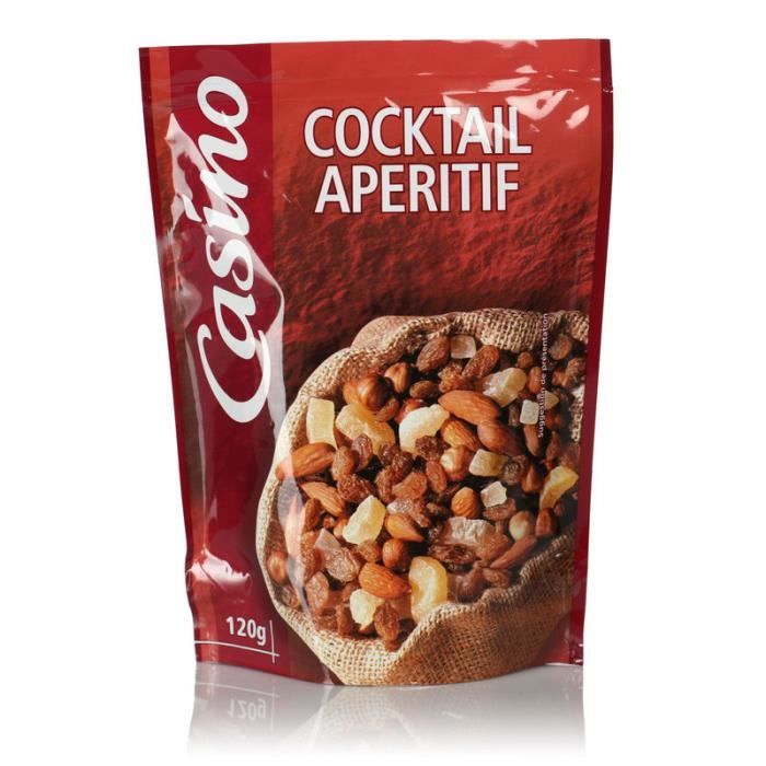 CASINO Cocktail de fruits secs - 120 g