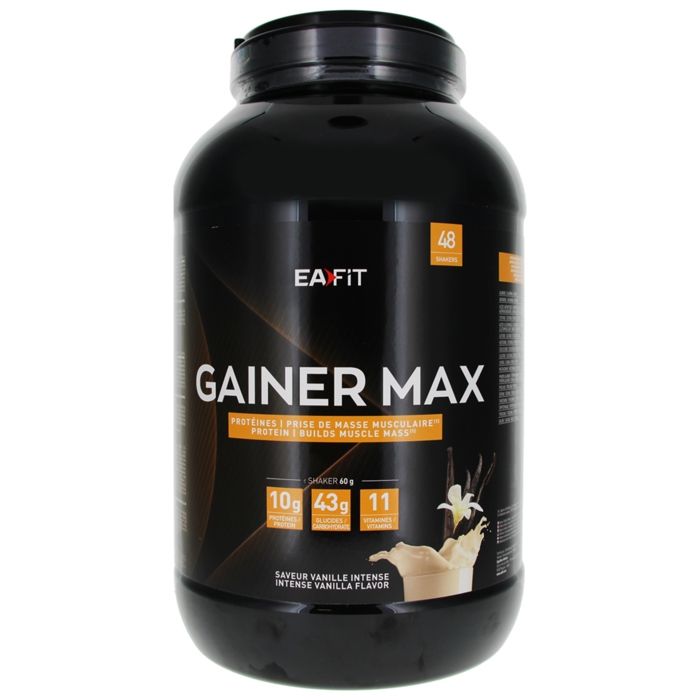 EAFIT Gainer Max - Vanille intense 2,9 kg
