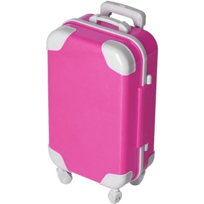 EJ.life Valise de poupée Valise Simulé Vivid Portable Exquis Valises À Bagages Accessoires De Poupée pour Poupées Fille 18