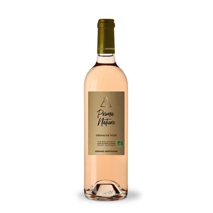 Prima Nature Grenache - Sans sulfites - Vin rosé bio