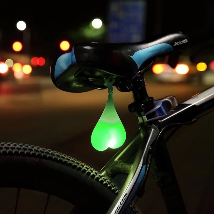 Biens professionnels,Testicules lumineux pour vélo/Lumière verte