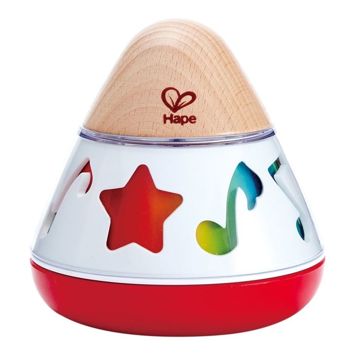 HAPE Jouet d’éveil musical en bois - Boîte à musique en bois