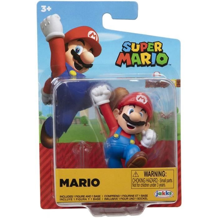 Figurine Super Mario Mario 7 Cm Base Figurine Collection Enfant